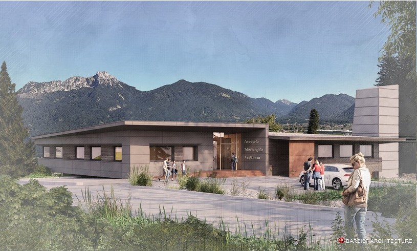 Vereinshaus Wängle Visualisierung