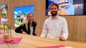 Holzbau Saurer auf der Wirtschaftsmeile Reutte 2026 – Wohnbau und Gewerbebau aus Holz